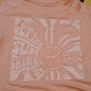 Smiley World Girls shirt Size 5